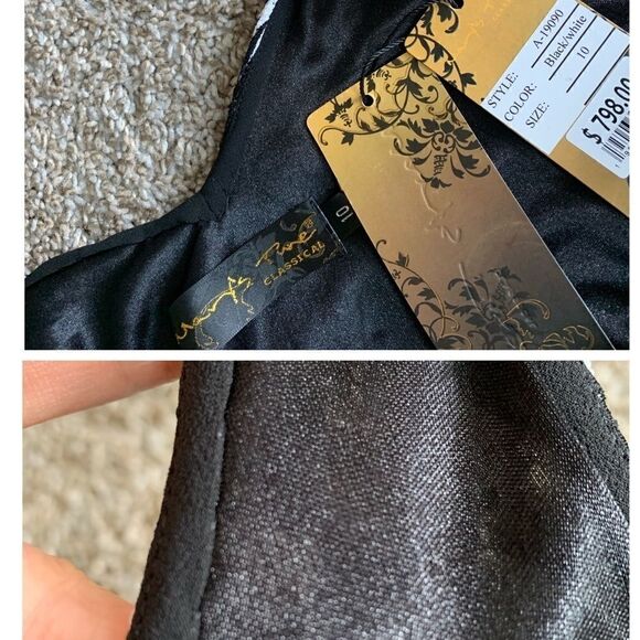 New Vintage Gorgeous Beaded & Sequined Party Dress - Picture 15 of 16